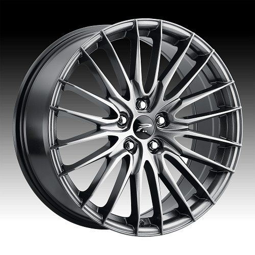 Platinum 465G Reprisal Bright Graphite Custom Wheels 1